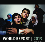 World Report 2013: Events of 2012 PDF file screenshot