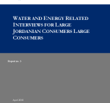 Water and Energy Related Interviews for Large Jordanian Consumers PDF file screenshot