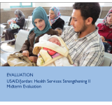 Evaluation USAID/Jordan: Health Services Strengthening II Midterm Evaluation PDF file screenshot