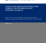 Solid Waste Behaviors Within the Formal and Informal Waste Streams of Jordan PDF file screenshot