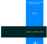 Syria - Syrian Refugees and Food Insecurity in Iraq,Jordan and Turkey: Secondary Literature and Data Desk Review PDF file screenshot