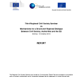 Third Regional Civil Society Seminar on Mechanisms for a Structured Regional Dialogue Between Civil Society,Authorities and the EU PDF file screenshot