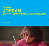 Country Report on Out of School Children: Jordan  PDF file screenshot