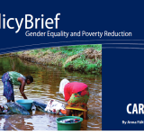 Policy Brief: Unpaid Care Work Gender Equality and Poverty Reduction