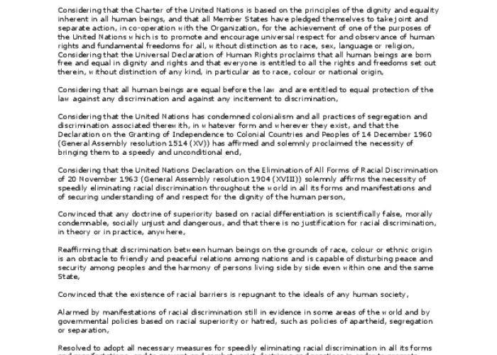 International Convention on the Elimination of All Forms of Racial Discrimination PDF file screenshot