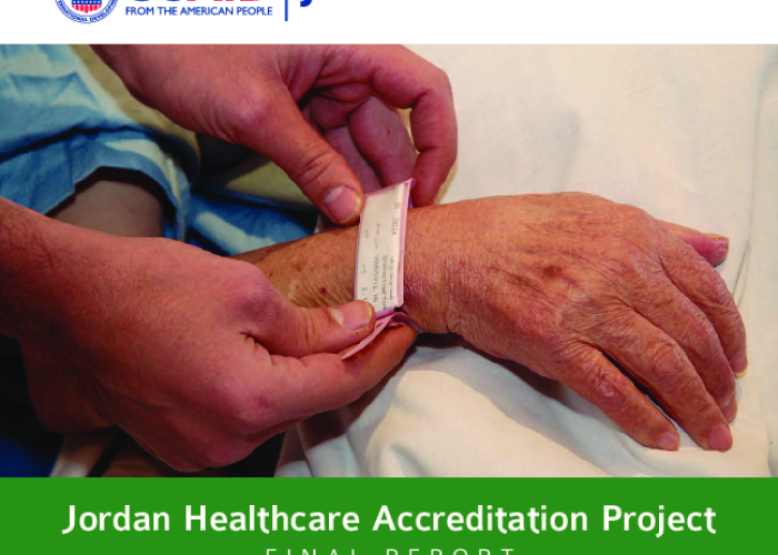 Jordan Healthcare Accreditation Project Final Report PDF file screenshot