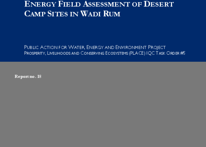 Energy Field Assessment of Desert Campsites in Wadi Rum PDF file screenshot