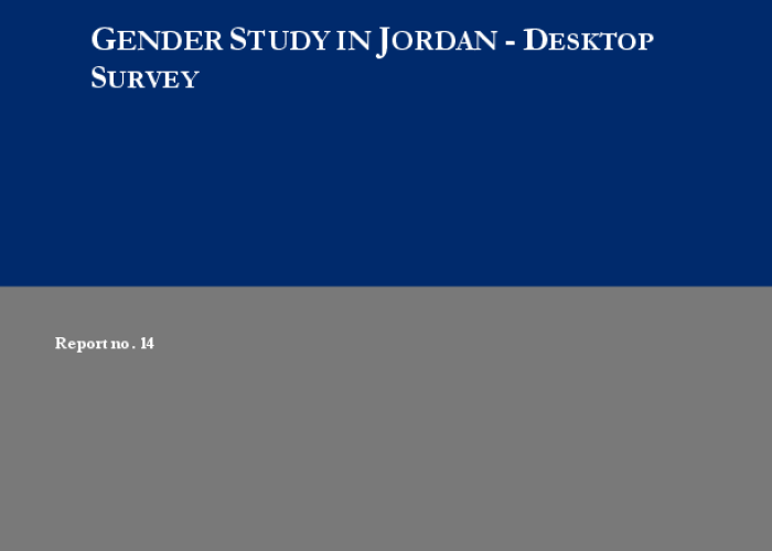 Gender Study in Jordan – Desktop Survey PDF file screenshot