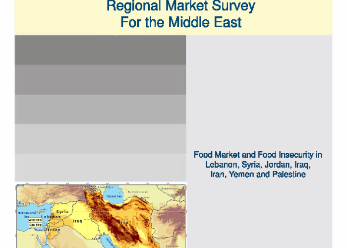 World Food Programme Regional Market Survey For the Middle East PDF file screenshot