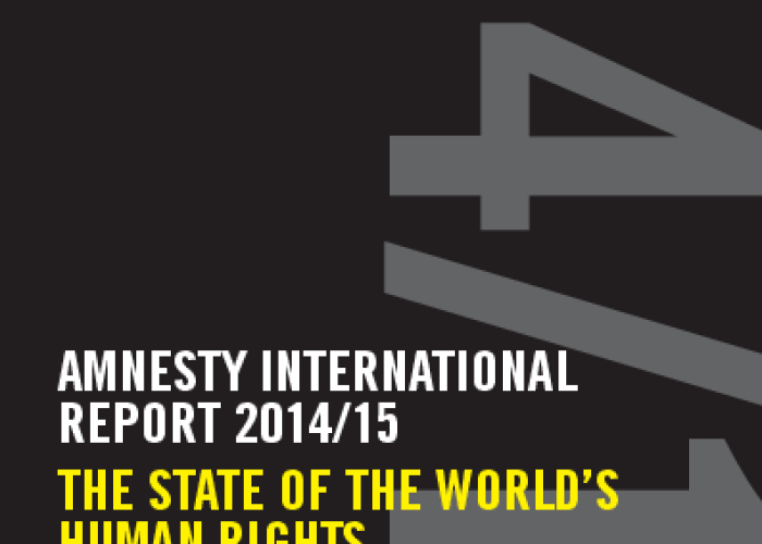 Amnesty International Report 2014/2015: The State of the World's Human Rights PDF file screenshot