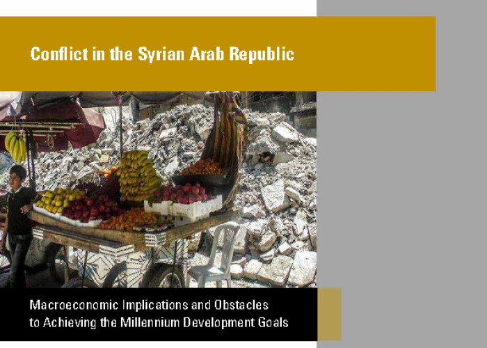 Conflict in the Syrian Arab Republic: Macroeconomic Implications and Obstacles to Achieving the Millennium Development Goals PDF file screenshot