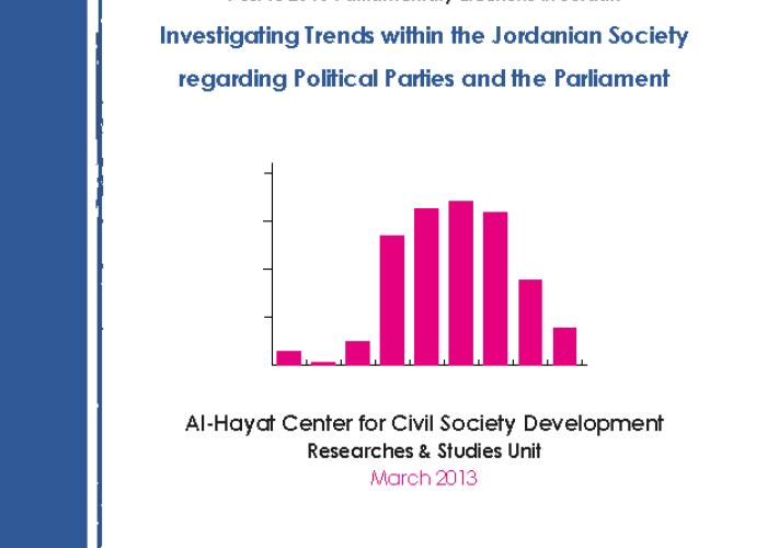 A study  investigating trends within the Jordanian Society regarding Political Parties and the Parliament PDF file screenshot