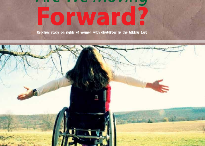 Are we moving forward? Regional Study on rights of women with disabilities in the Middle East  PDF file screenshot