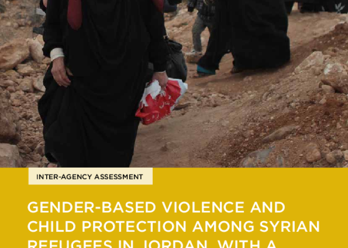 Gender-based violence and child protection among Syrian refugees in Jordan,with a focus on early marriage PDF file screenshot