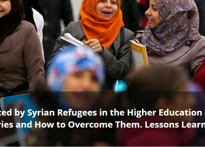Challenges Faced By Syrian Refugees In The Higher Education Systems Of Host Countries And How To Overcome Them. Lessons Learned From Jordan PDF file screenshot