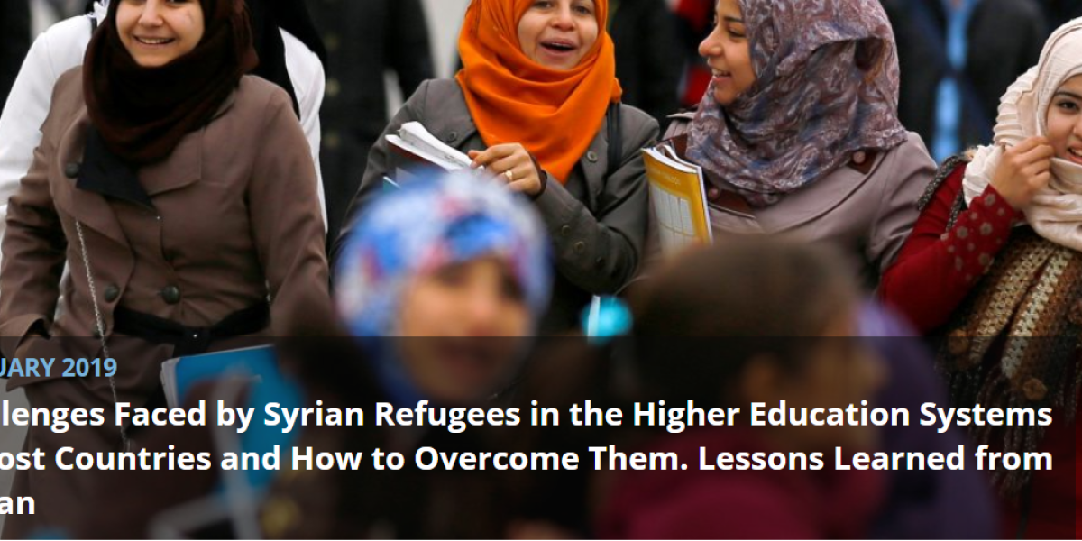 Challenges Faced By Syrian Refugees In The Higher Education Systems Of ...