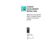 Human Development Report 2003 PDF file screenshot