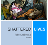Shattered Lives: Challenges and Priorities for Syrian Children and Women in Jordan PDF file screenshot
