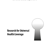 The World Health Report 2013: Research for Universal Health Coverage PDF file screenshot