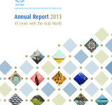 ESCWA Annual Report 2013: 40 Years With the Arab World PDF file screenshot