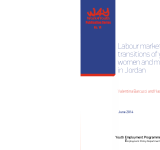 Labour market transitions of young women and men in Jordan PDF file screenshot
