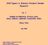 Women in Personal Status Laws: Iraq,Jordan,Lebanon,Palestine,Syria PDF file screenshot
