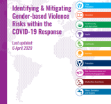 Featured Document: Identifying & Mitigating Gender-based Violence Risks within the COVID-19 Response PDF file screenshot
