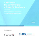 Childcare in the COVID-19 Era: A Guide for Employers PDF file screenshot