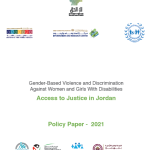 Gender-based Violence And Discrimination Against Women And Girls With Disabilities: Access To Justice In Jordan PDF file screenshot