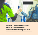 Impact of Shrinking Space on Women Organising in Jordan PDF file screenshot