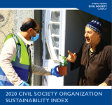 2020 Civil Society Organization Sustainability Index For the Middle East and North Africa PDF file screenshot