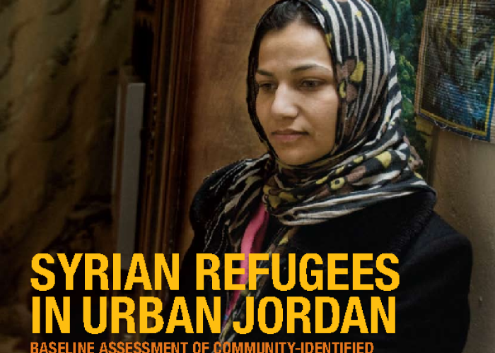 Syrian Refugees in Urban Jordan PDF file screenshot