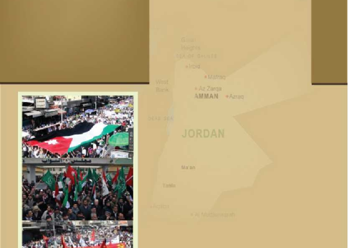 Map of Political Parties and Movements in Jordan PDF file screenshot