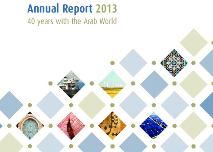 ESCWA Annual Report 2013: 40 Years With the Arab World PDF file screenshot
