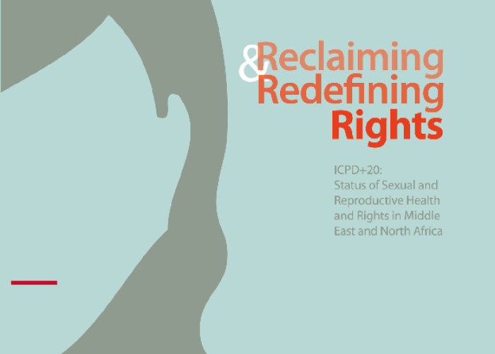 Reclaiming and Redefining Rights ICPD +20: Status of Sexual and Reproductive Health and Rights in Middle East and North Africa PDF file screenshot