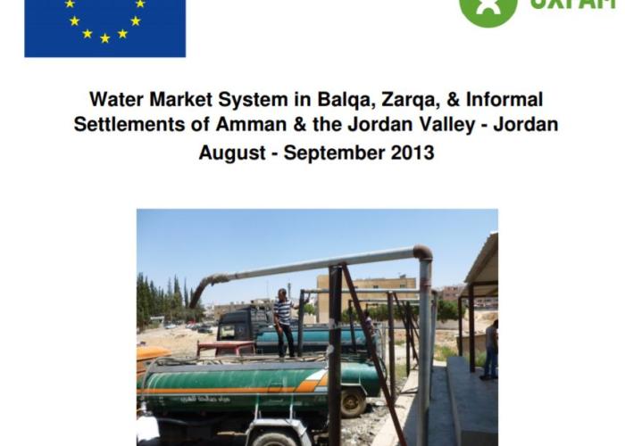 Water Market System in Balqa,Zarqa,& Informal Settlements of Amman & the Jordan Valley  PDF file screenshot