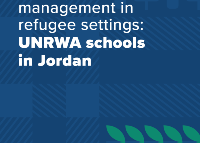 Teacher management in refugee settings: UNRWA schools in Jordan PDF file screenshot