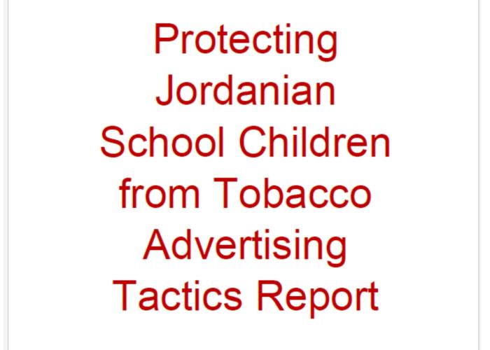 Protecting Jordanian School Children from Tobacco Advertising Tactics Report, 2023